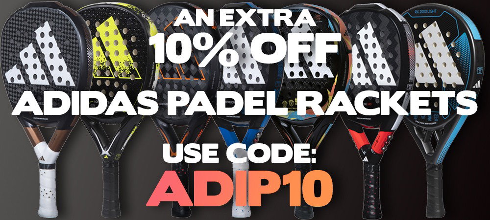Apd Racket Stringers' World: An extra 10% off Adidas padel rackets | Milled