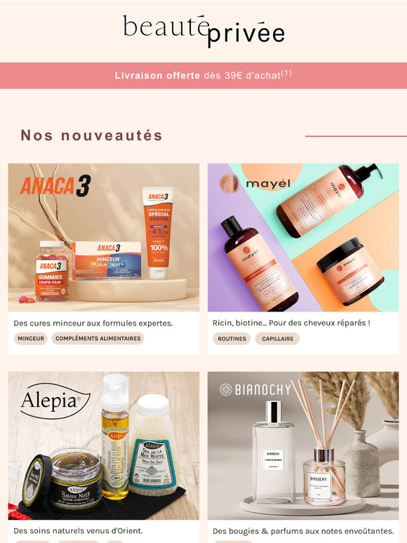 Anaca 3, Mayél, Alépia : découvrez nos nouvelles ventes ✨