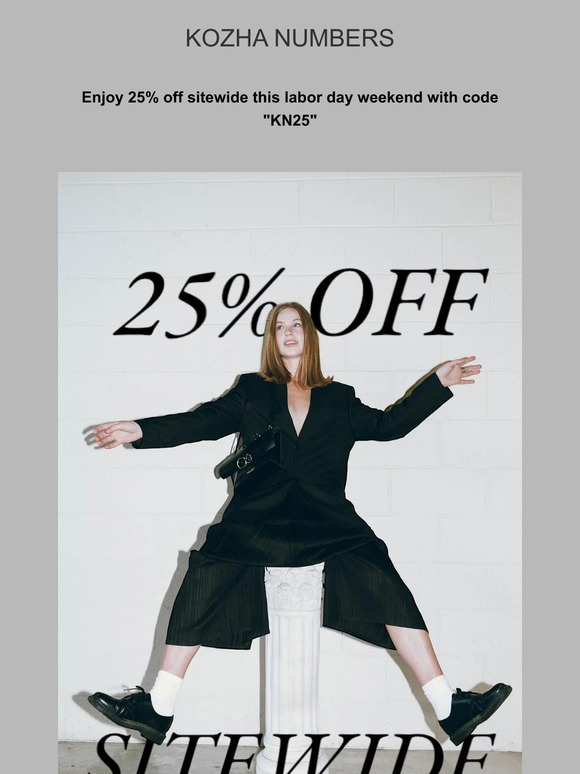 25% OFF : Its here!