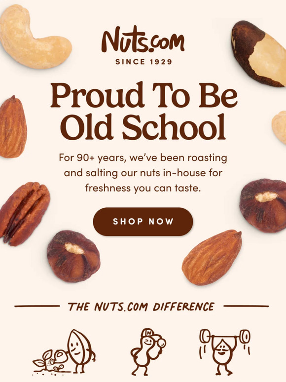 Hello, Roasted & Salted Nuts 👋 Milled