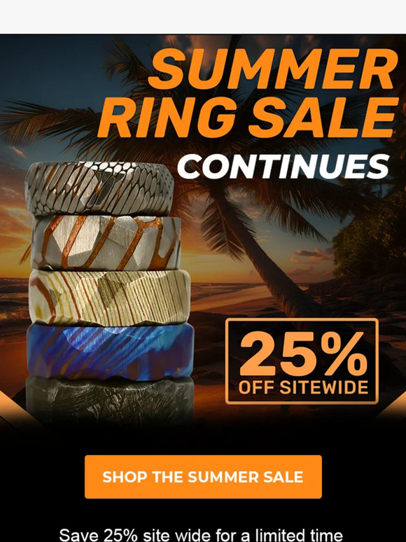 Labor Day Ring Sale Continues