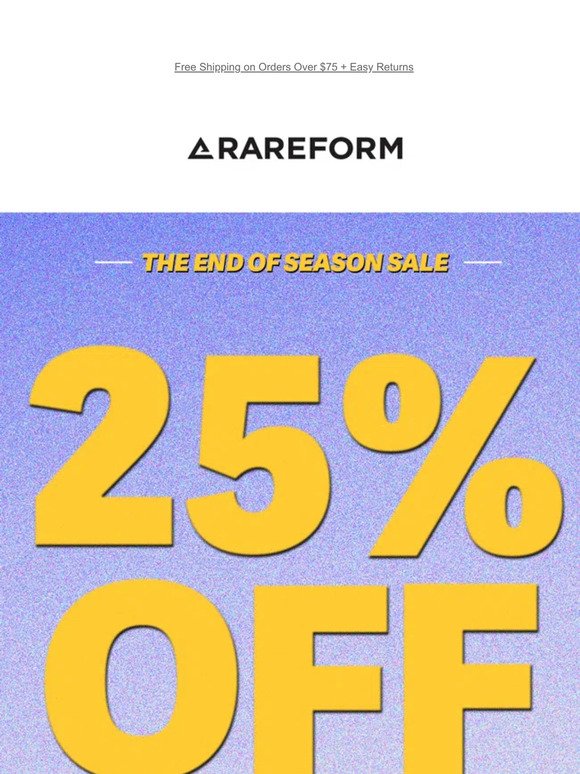 PSA: everything is 25% off right now