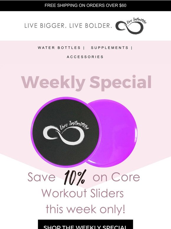 🌟 Weekly Special Alert: Save 10% OFF on Core Sliders  🌟
