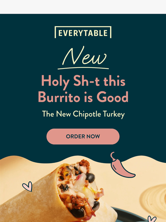 The Turkey Chipotle Burrito from Everytable!