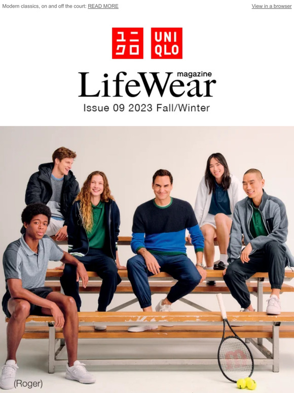 Doubles: Roger Federer teams up with JW Anderson