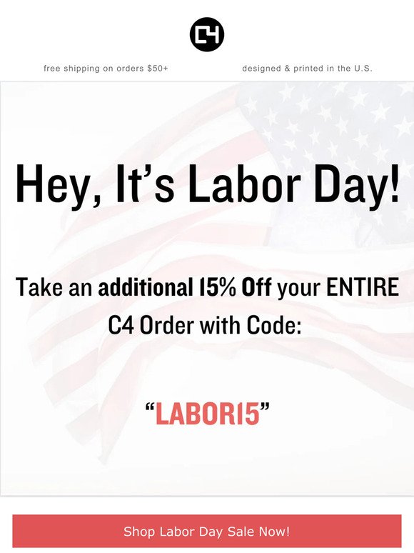 Fwd: Yup, MASSIVE Labor Day Sale,📢