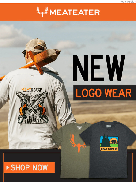 MeatEater New MeatEater Logo Wear Milled