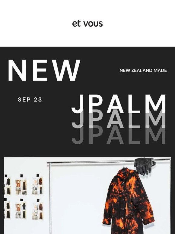 See New Zealand Designer Jpalm's Drops New Collection 💣