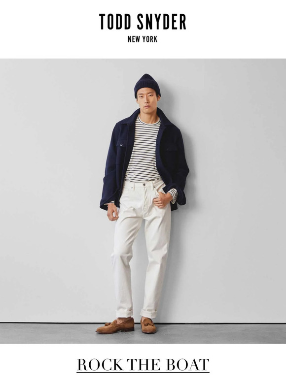 BACK. BACK. BACK: Japanese Nautical Stripe Tees