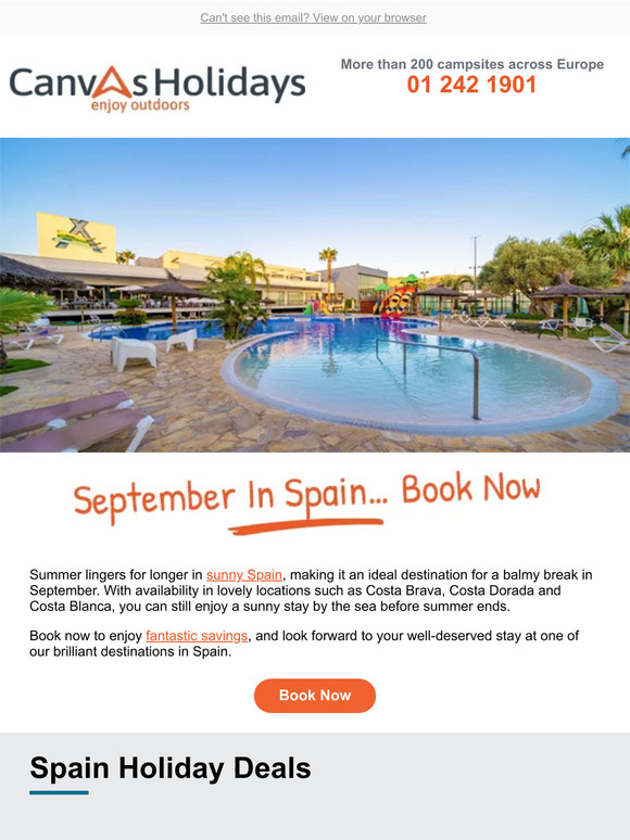September In Spain