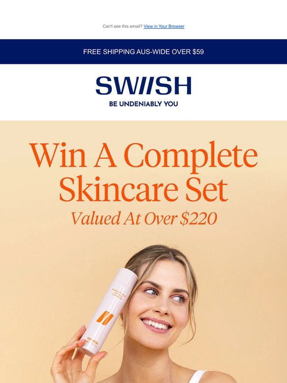 Win Your Way To Radiant Skin