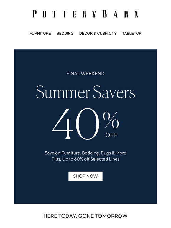 2-Days-To-Go ⏱ 40 - 60% off 2000+ lines