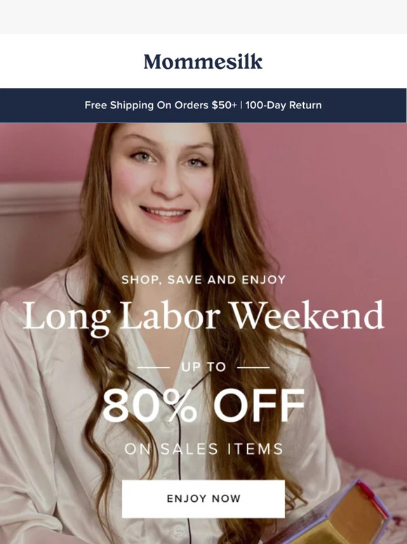 Long Labor Weekend: Up to 80% Off