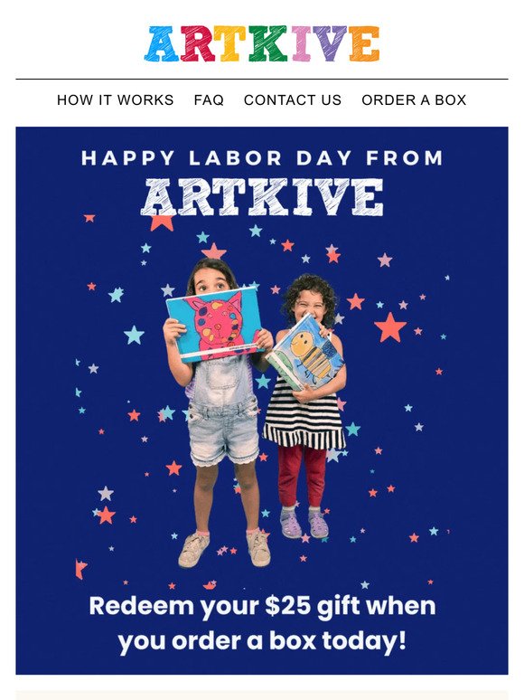 You Have $25 to Spend at Artkive 😍