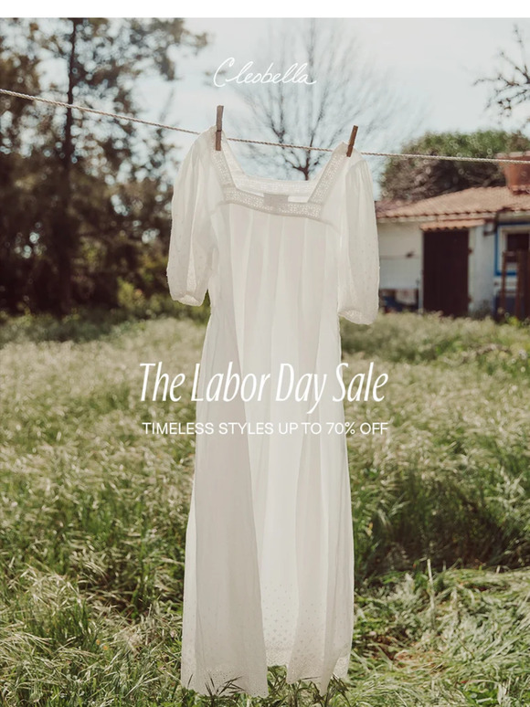THE LABOR DAY SALE —