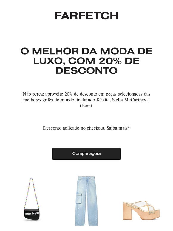 Khaite, Stella McCartney, Ganni e mais com 20% off