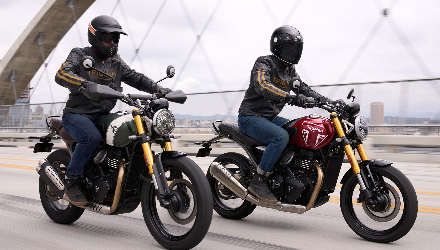 Triumph debuts single-powered Speed 400 and Scrambler 400 X