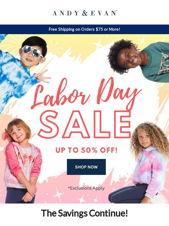 Labor Day Sale Ends Soon!