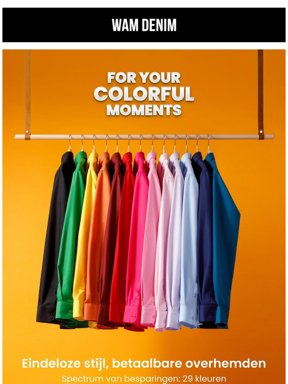 Ontdek de WAM DENIM Colors!