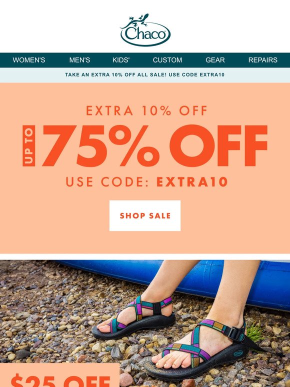 ICYMI: Now up to 75% off sale