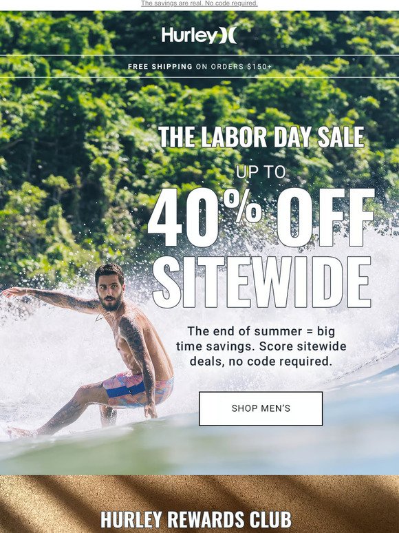 re: up to 40% off sitewide 😎