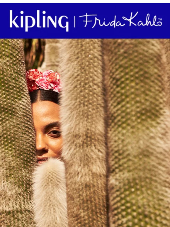 Coming soon : Life untamed with Kipling x Frida Kahlo