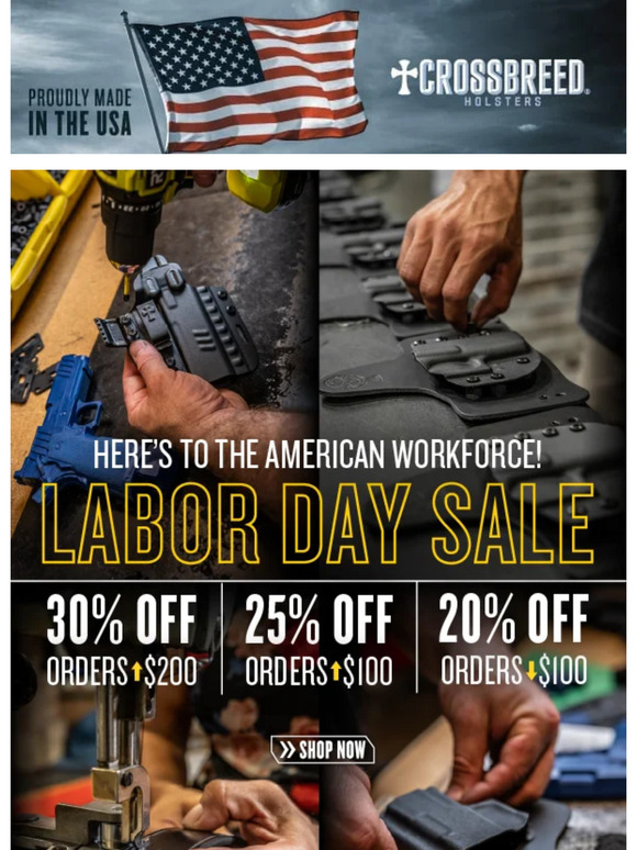 30% Labor Day Weekend Blowout Sale Starts Today!