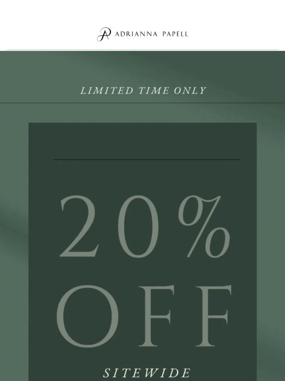 20% Off Fall Wedding Season