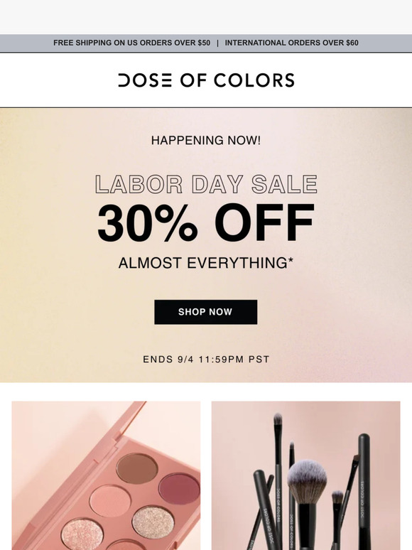 25% Labor Day Savings—Shop Now! ✨