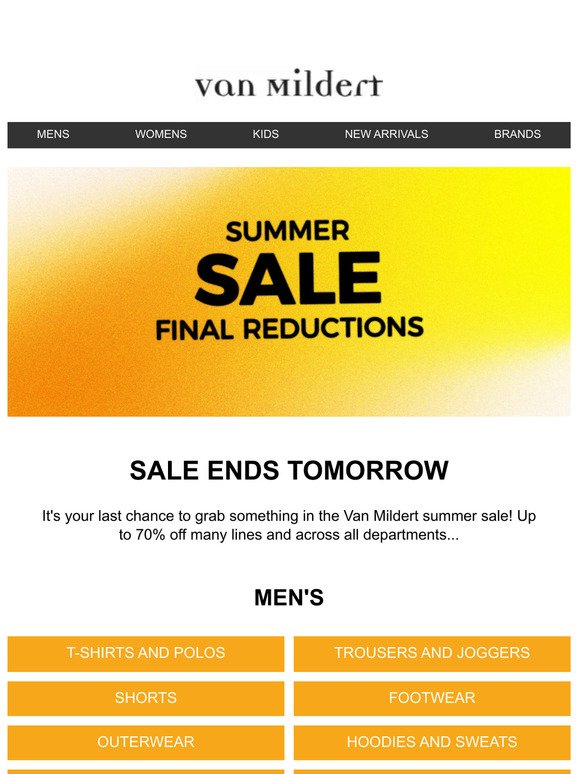 🔥 Sale Ends Tomorrow!