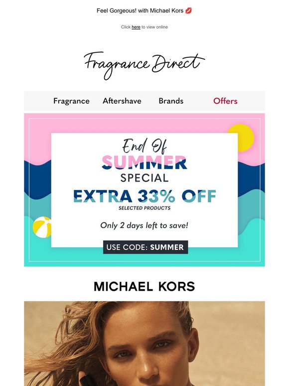 End Of Summer Blowout: 33% OFF 😲