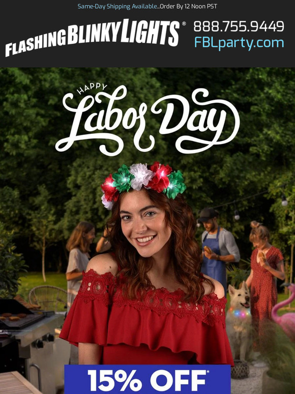 Buy More, Save Big This Labor Day Weekend! 😎