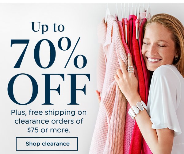 HSN: Up to 70% Off Clearance & Free Shipping on Orders $75+