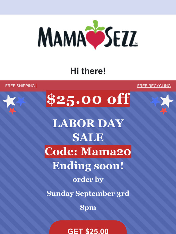 $25.00 OFF LABOR DAY SAVINGS 🎉💪