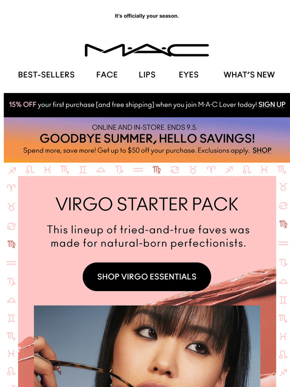 Calling all Virgos! You’ll love this lineup.