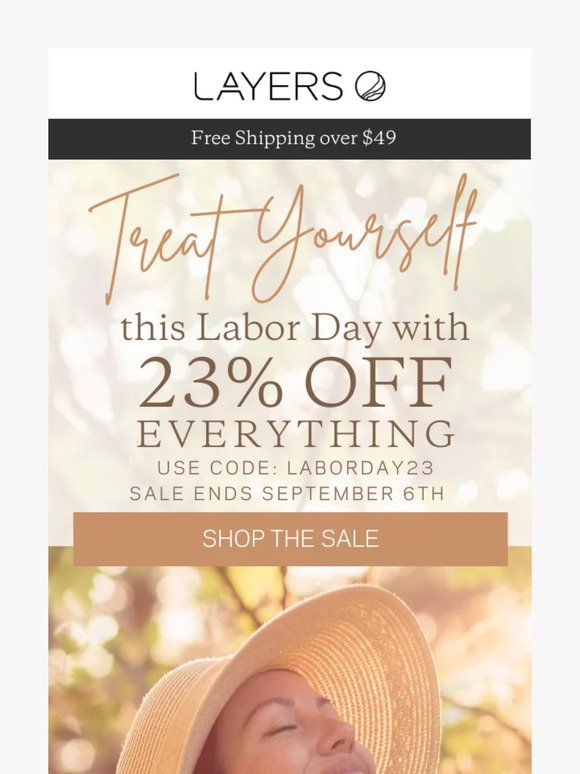 23% OFF EVERYTHING🤩