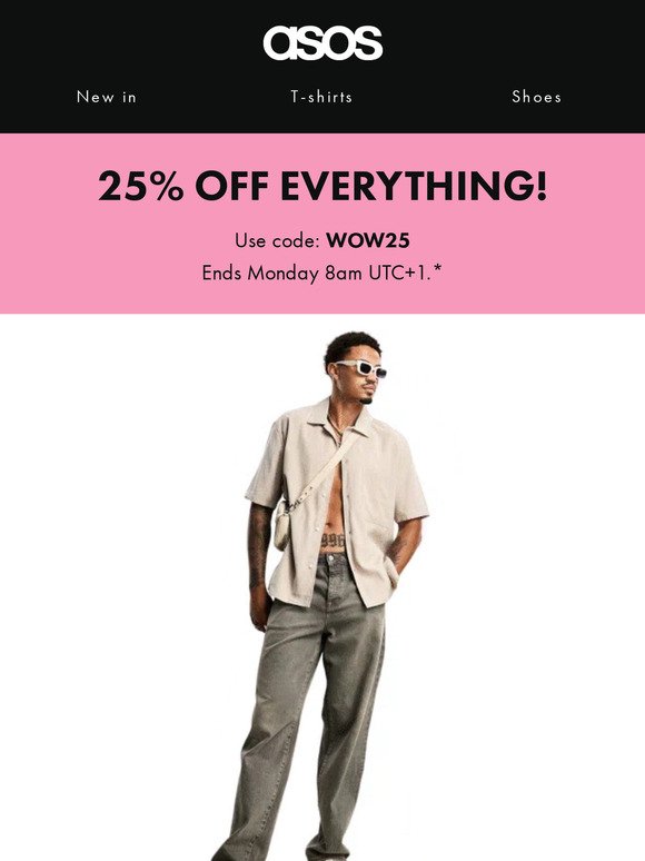 25% off everything! 🤑