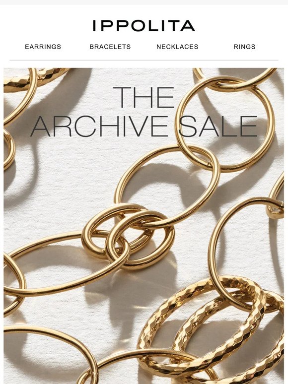 The Archive Sale: This Weekend Only!