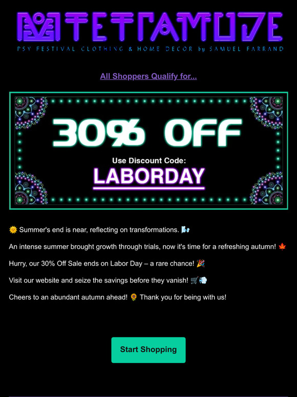 Ending Soon! 30% Off Everything.