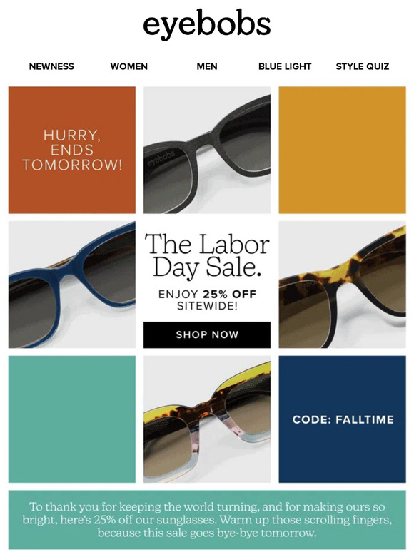 ⏰25% off everything ends tomorrow!⏰