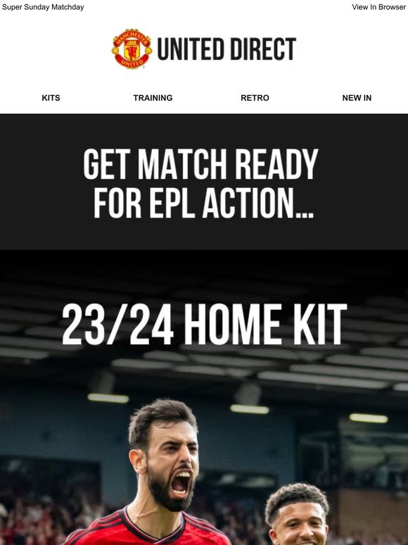 Kick Off Here & Check Out Home Kit 23/24