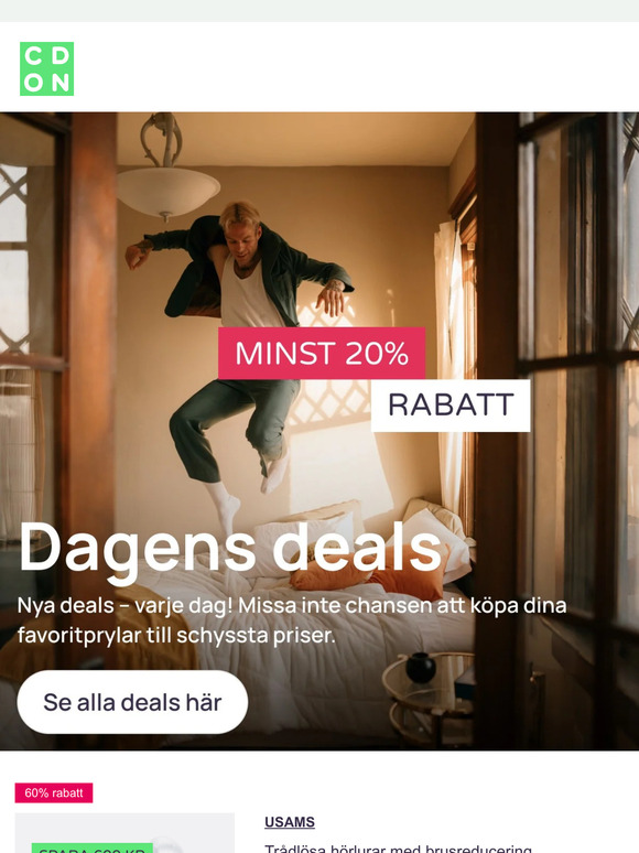 Här är de! Helgens bästa deals 🎉