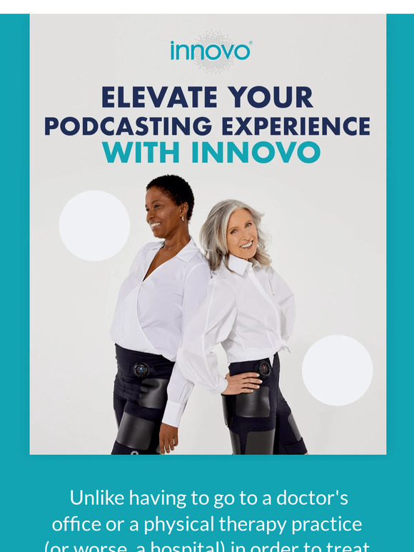 The Podcasts We're Listening To While Using INNOVO