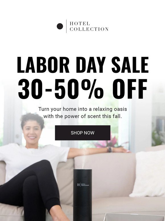 Up to 50% OFF for Labor Day!