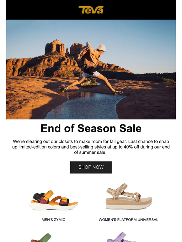 End of Season Sale ends soon​