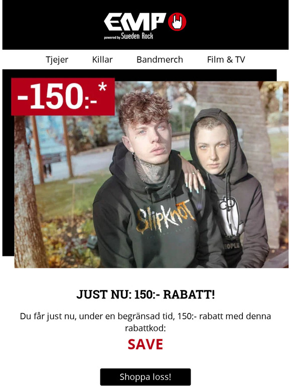 Var smart: Spara in 150:- på ditt köp!