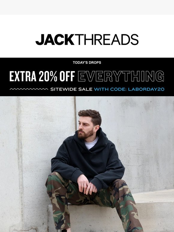 Pocket the Savings Sitewide: All Utility & Cargo Pants On Sale + Extra 20% Off All Styles & Brands!