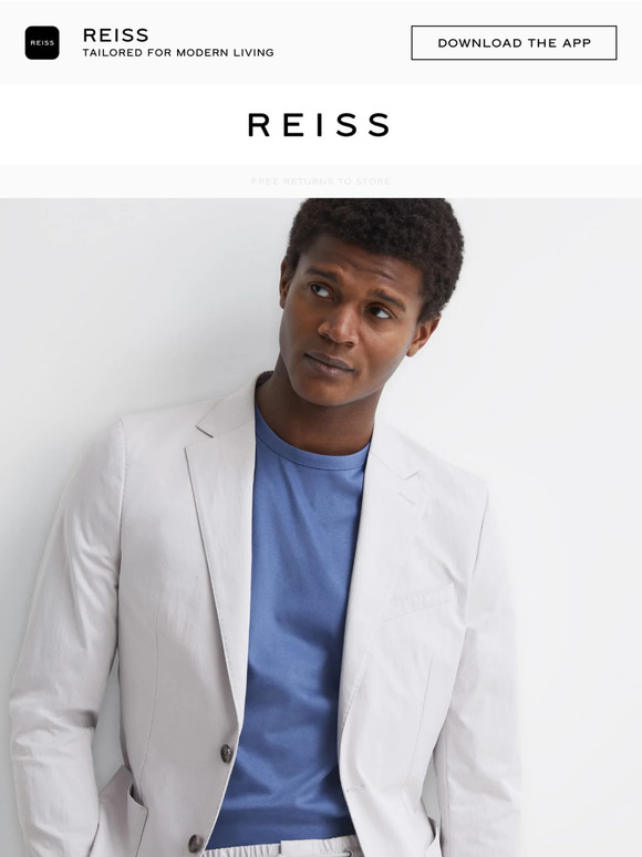 reiss gato denim jacket