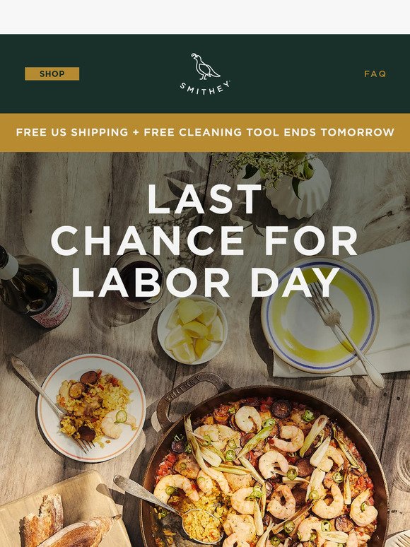 Last Chance for Labor Day