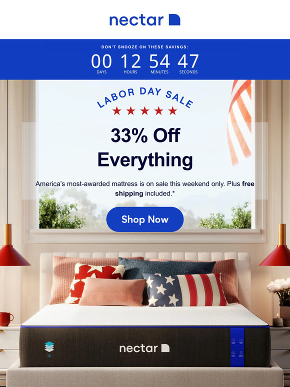 Nectar Sleep OUR LOWEST. PRICES. EVER. ARE HERE 🎉 Milled